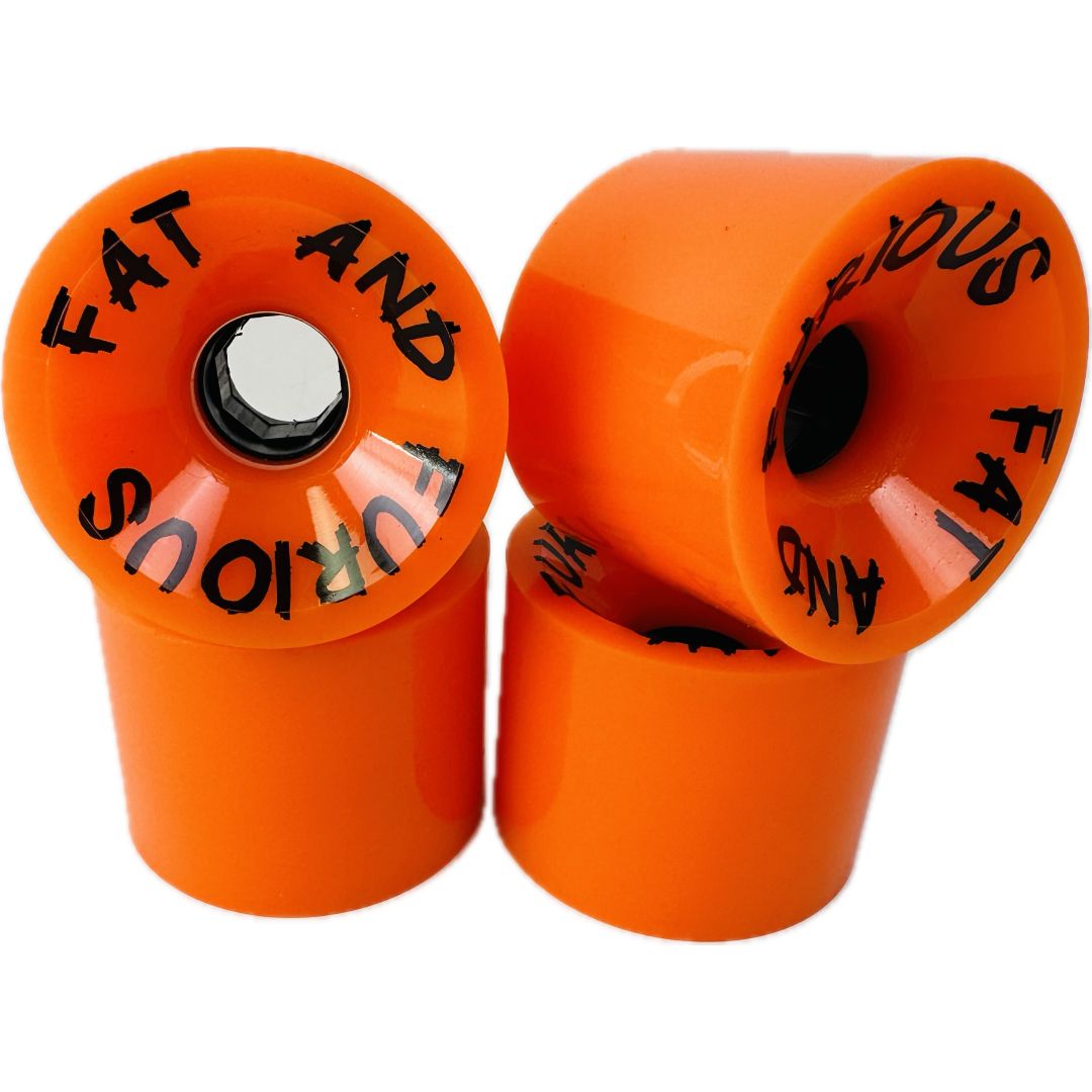 Fat And Furious - 70mm, Orange