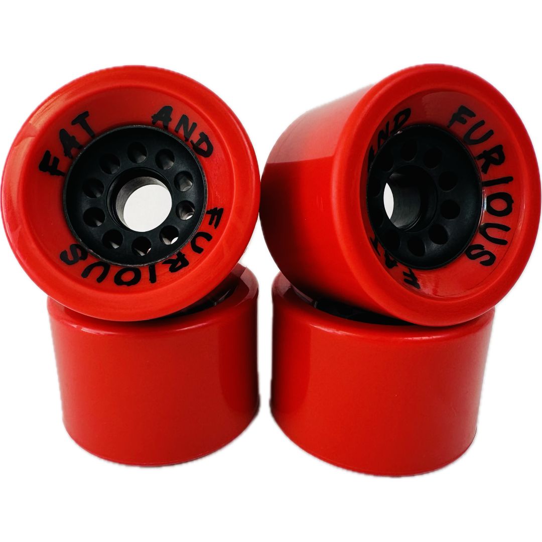 Fat And Furious - 80mm, Red