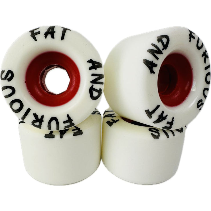 Fat And Furious - 70mm, White