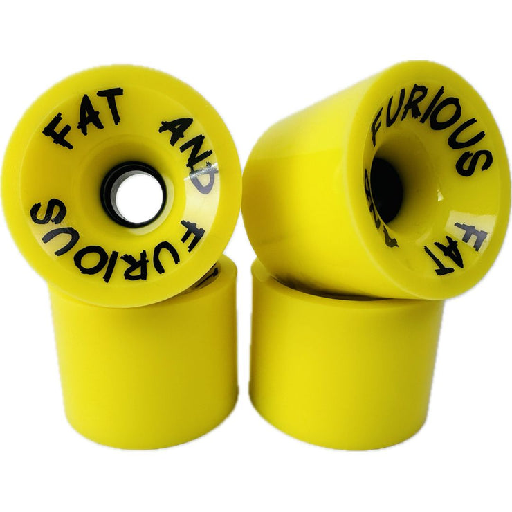 Fat And Furious - 75mm, Yellow