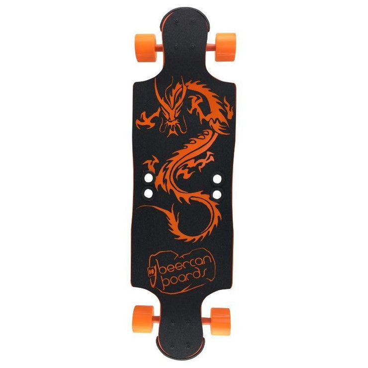 Orange Dragon 35" Hard Cider Longboard