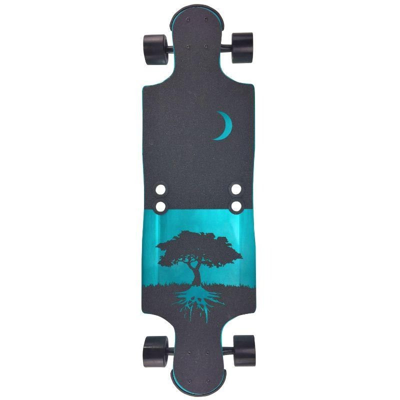 Teal Midnight 35" Hard Cider Longboard