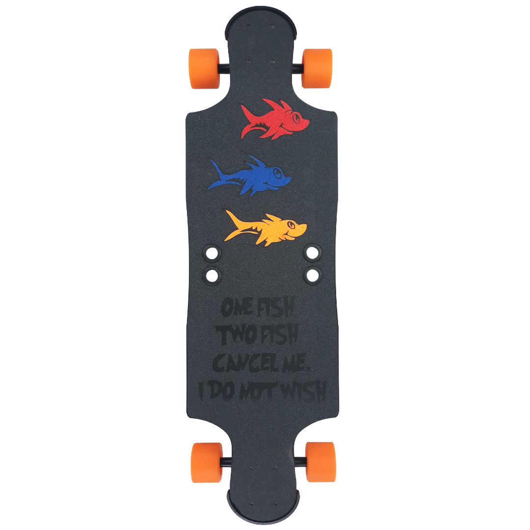 Dr. Seus 35" Hard Cider Longboard Beercan Boards