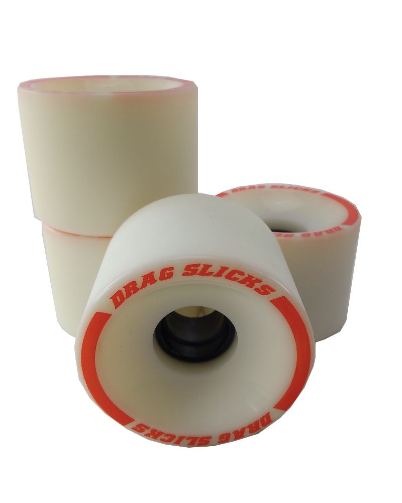 Drag Slicks - 70mm, White