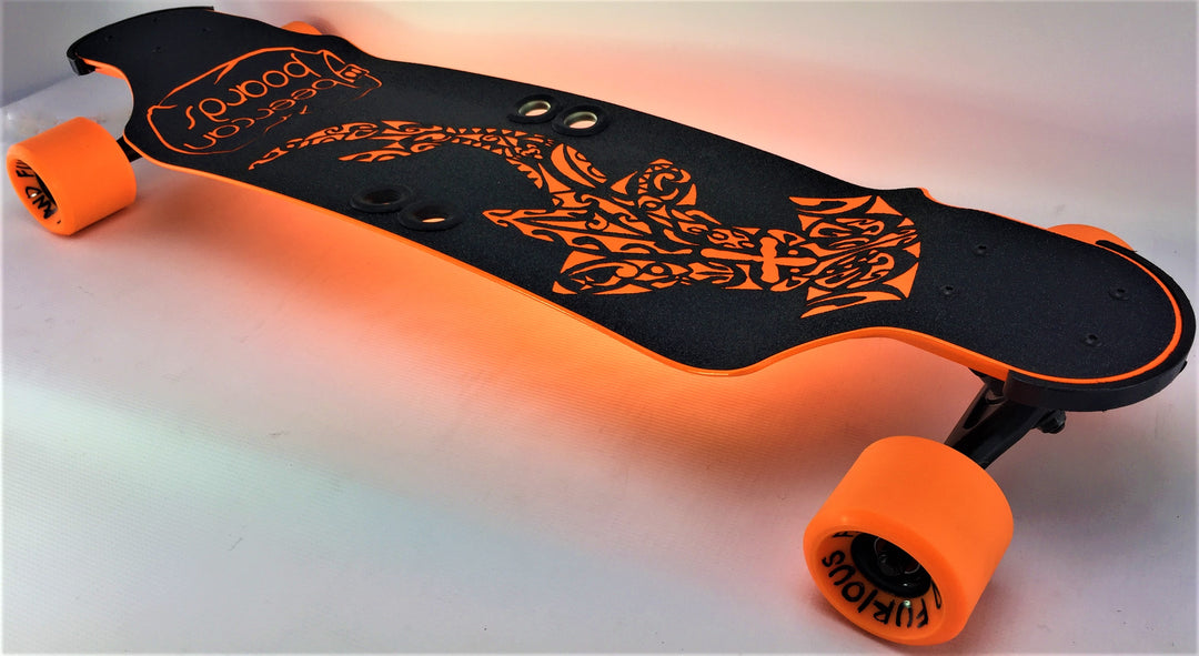 Orange Hammerhead 32" Ginger Ale Longboard